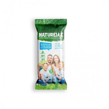 Салфетка влажная Универсальная Naturelle 15 штук
